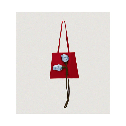 Retro Rose Satin bag