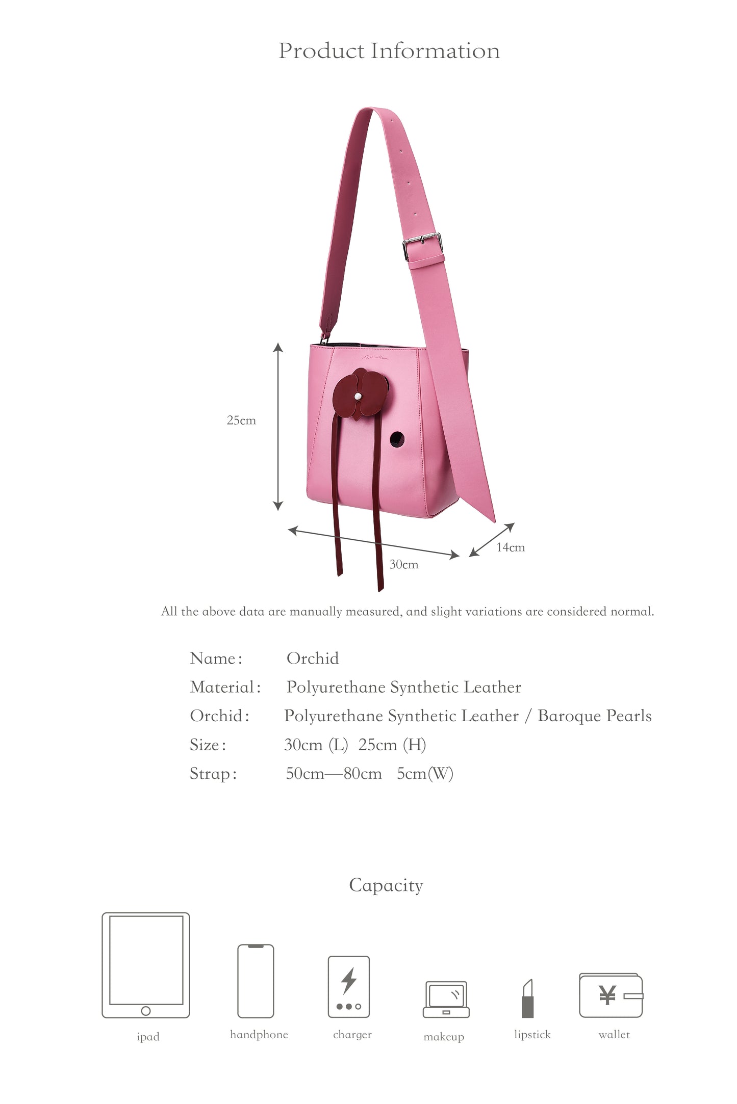 Orchid Pink Tote Bag