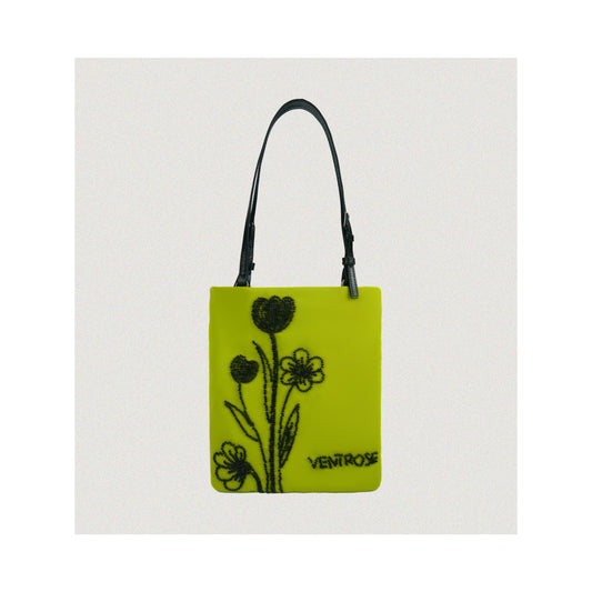 Juliet Green beaded tote
